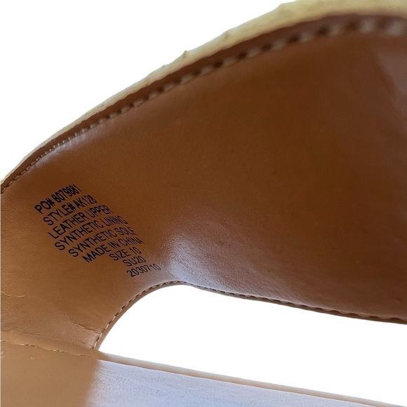 NWT J CREW Leopard Calf Hair Platform Espadrilles Black Tan Leopard 10 - Picture 11 of 11